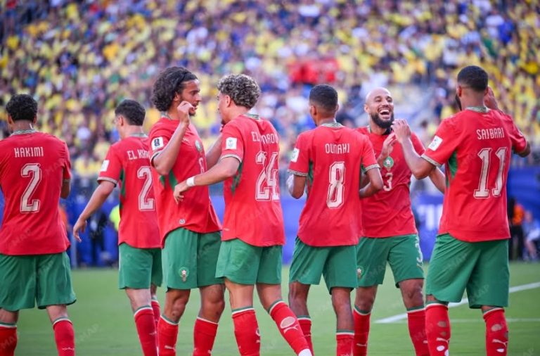 مونديال 2026 … المنتخب المغربي يستهل مشواره بنتيجة التعادل (1-1 )مع نظيره البرازيلي المنتخب المغربي le212 News